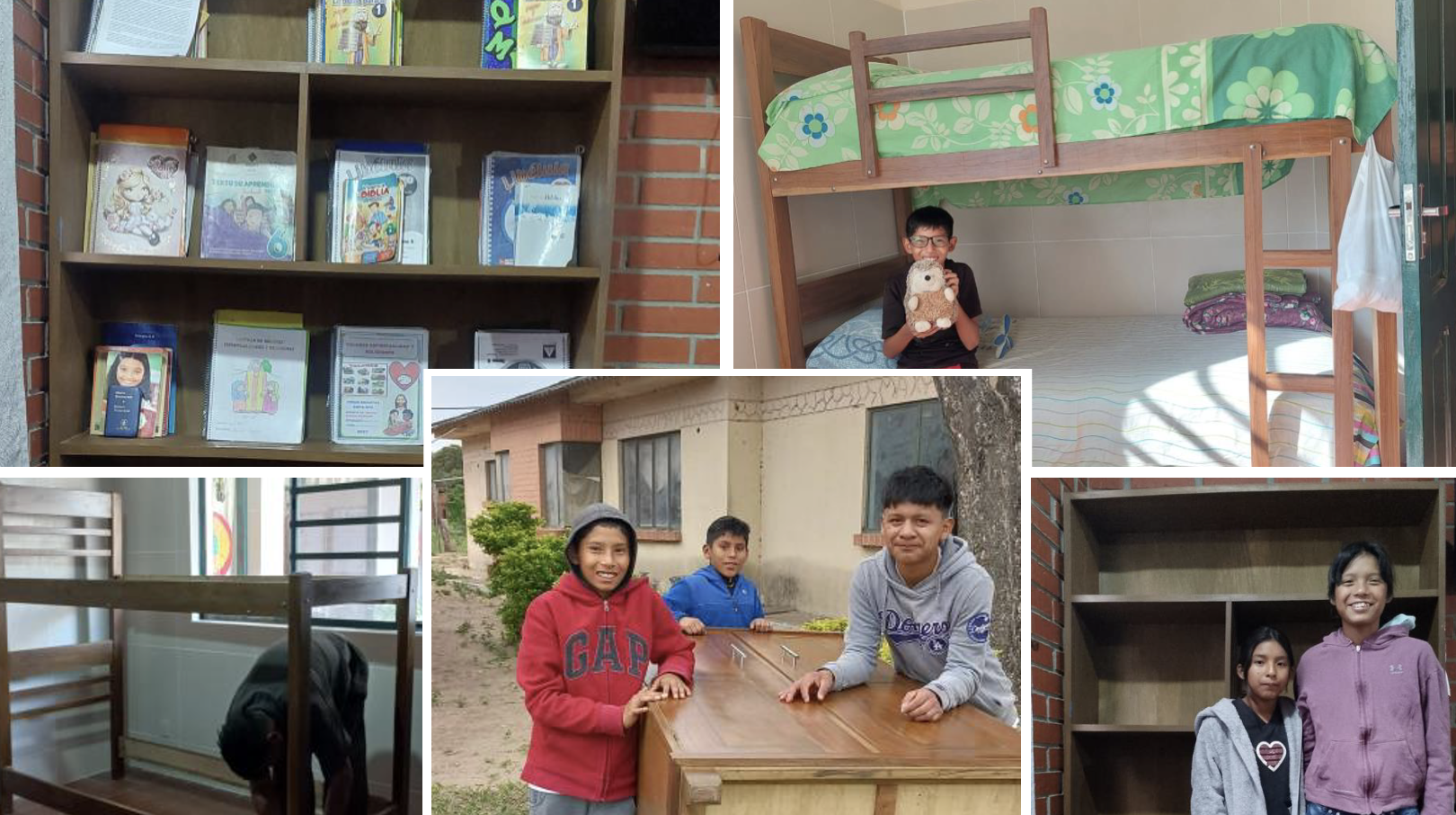 <p><strong>Help for Street Children in Bolivia:</strong> Hogar de Niños Alalay provides housing, food, health and education for children and adolescents living on the streets. The organization adheres a therapeutic model including social, educational and psychological development programs. Since the pandemic, the situation of families in vulnerable situations has deteriorated enormously, which has also led to an increase in the number of children living on the streets. ALALAY responded to this situation and obtained government approval for the new admission of children. To provide housing for these new children, the grant was used to purchase beds, mattresses and cupboards.</p> <p><strong>Help for Street Children in Bolivia:</strong> Hogar de Niños Alalay provides housing, food, health and education for children and adolescents living on the streets. The organization adheres a therapeutic model including social, educational and psychological development programs. Since the pandemic, the situation of families in vulnerable situations has deteriorated enormously, which has also led to an increase in the number of children living on the streets. ALALAY responded to this situation and obtained government approval for the new admission of children. To provide housing for these new children, the grant was used to purchase beds, mattresses and cupboards.</p>