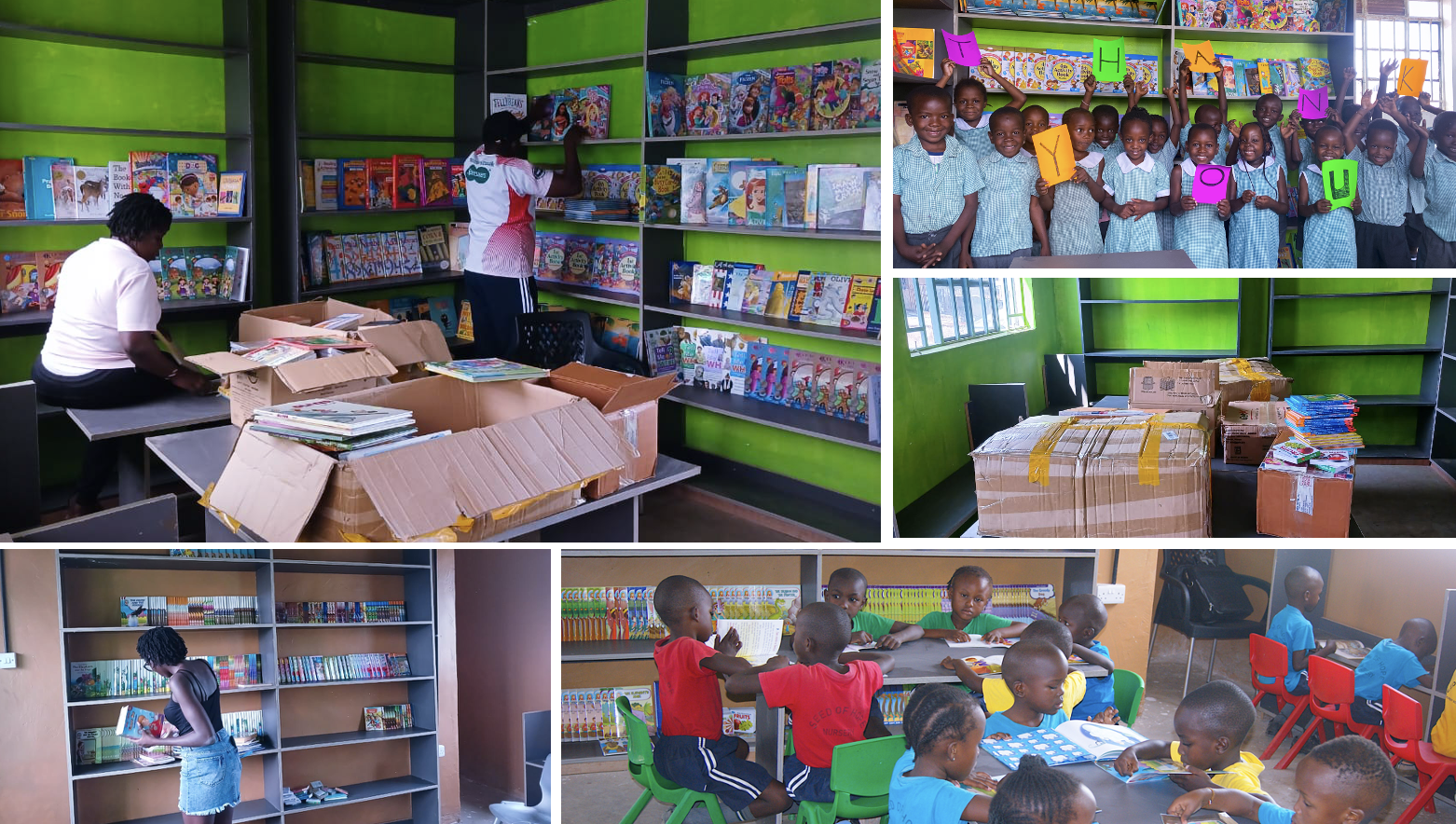 <p><strong>Books for a new library:</strong> The Migosi Family Hope Society runs “Seeds of Hope” school in Kisumu, Kenya. They have recently constructed a library at the school that is open for both the students of the school and the community. This grant was used to purchase 2,000 books for the library.</p> <p><strong>Books for a new library:</strong> The Migosi Family Hope Society runs “Seeds of Hope” school in Kisumu, Kenya. They have recently constructed a library at the school that is open for both the students of the school and the community. This grant was used to purchase 2,000 books for the library.</p>