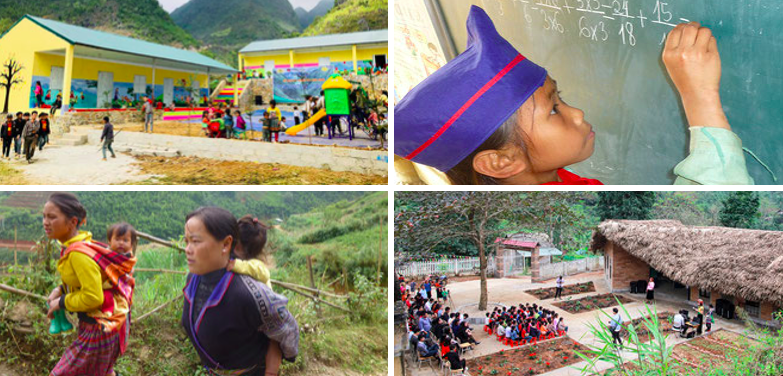 <p><strong>SAO BIEN - Room for Education:</strong> This project will build a new kindergarten in Khe Nap village, Bao Nam commune, Ky Son district, Nghe And province, one of the most remote villages in Vietnam. The village is mostly populated by the Kho Mu ethnic minority group who live on subsistence farming. The current school is in poor condition, which is a danger to the children during bad weather conditions. The new school will be built with sustainable materials and be designed particularly for children.  The building will have a classroom and an outside protected area. Total UNWG grant: €6,700. Number of children being served: 23 boys and 27 girls, aged 3 to 5 years old.</p>