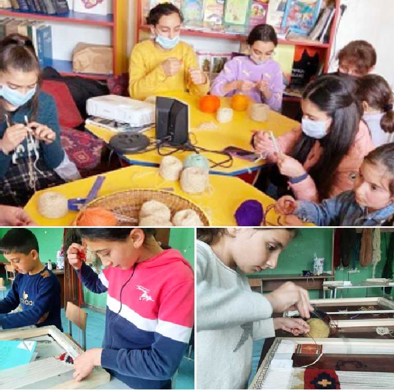 <p>Te Women's Development "Resource Center" Foundation (WDRC) in partnership with "Shirak Regional Development Foundation provide a vocational program with instructions in sewing, carpet making and felting/handicraft. The UNWG grant of €4,000 provides partially for classroom equipment and material. Children served: Boys 5, girls 40.</p>